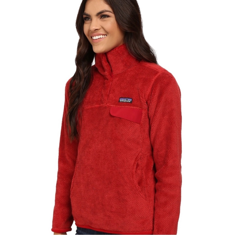Patagonia Re-Tool Snap-T Pullover -Red Delicious